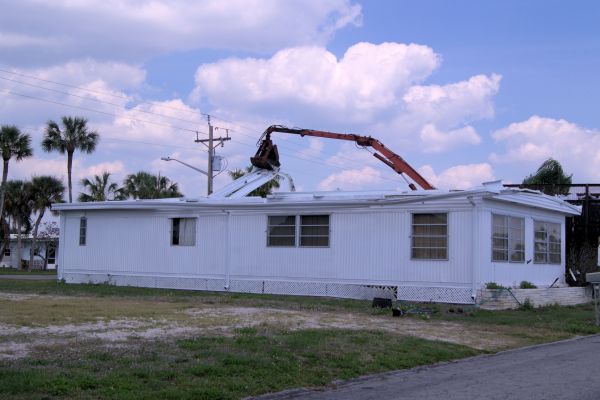 Mobile Home Demolition in Dublin