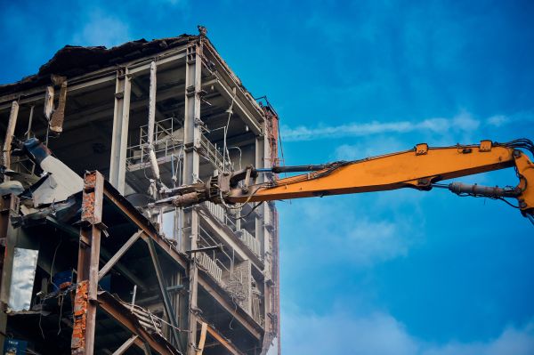 Factory Demolition in Dublin